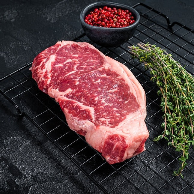 MB1 Striploin Steak (Sirloin) - 500g – Just Meat